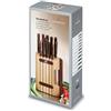 Victorinox Swiss Army Legno, ceppo per coltelli, 12 pezzi, acero modificato