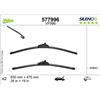 Valeo Silencio spazzole piatte tergicristallo VF996 650 + 475 mm 2 pezzi