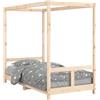 vidaXL Letto per bambini 80x160 cm in legno di pino massiccio
