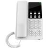Grandstream GHP620W, telefono IP, bianco, cornetta con cavo, 2 linee, LCD, Gigabit Ethernet