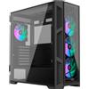 Raijintek PONOS Ultra Midi-Tower, vetro temperato - nero