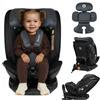 Lionelo Seggiolino auto Lionelo Bastiaan RWF i-Size 0-36 kg ISOFIX 360° - Grigio