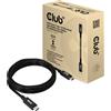 Club 3D Club3d CLUB3D Cavo bidirezionale USB4 Gen3x2 Type-C 8K60Hz, dati 40Gbps, PD 240W (48V/5A) EPR M/M 2m / 6,56ft