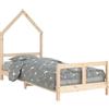 vidaXL Letto per bambini 80x200 cm in legno di pino massiccio