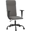 VidaXL 353018, metallo, poliestere, grigio, 110 kg, 1 pezzo