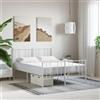 vidaXL Materasso in schiuma bianco 140x200 cm Grado di rigidità H2 H3