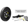 LAMPA Set di ruote di scorta Lampa Steel 125/80-17 con cric e accessori