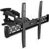 DCU Tecnologic | Supporto TV Full Motion regolabile con 3 bracci | Supporto TV per schermi da 32'' a 70'' | Max. VESA 600x400 mm | Peso massimo del carico 45 kg | Installazione rapida e semplice | Colore nero Peso del carico 45 kg | Installazione facile …
