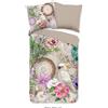 Muller Textil HIP Bettbezug "mandala, fiori e un pappagallo" - Sabbia - (135x200 cm) - Baumwolle Satin