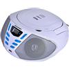 Blaupunkt BB7-WH Sistema stereo portatile digitale 2,4 W FM Grigio Riproduzione MP3 (RTVBLBB024)