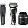 Braun Series 9 Pro+ SmartCare 9567cc rasoio Wet&Dry, argento