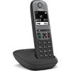 Gigaset AS690 Telefono Analogico DECT Cordless Identificatore di Chiamata Nero Grigio
