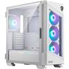 MSI Case MSI GEH Midi MPG VELOX 100R White Tempered Glas/System Fan