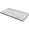 R-Go Tools Compact Break RGOCODEWLWH Tastiera Bluetooth QWERTZ Tedesco Bianco (RGOCODEWLWH)