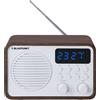 Blaupunkt Radio Blaupunkt PP7BT portatile analogica e digitale Bianco, legno