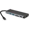 ROLINE USB4-C Dock HDMI+ GbE+2xA+ 1xTF/SD+1x C PD 8K30 - Digitale/Dati - Digitale/Display/Video - Rete (12.02.1123)