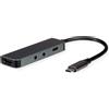 ROLINE USB-C Docking HDMI+TRRS+MIC+PD 4K60 100W - Audio/Multimedia - Digitale/Dati - Digitale/Display/Video (12.02.1125)