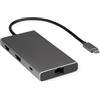 VALUE USB-C Dock HDMI+DP+GbE+ 2xA+ 1xC+ PD 4K60 - Digitale/Dati - Digitale/Display/Video - Rete (12.99.1139)