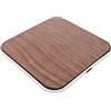 InLine® Qi woodcharge, caricatore rapido wireless, caricatore per smartphone, 5/7,5/10W/15W, Typ-C (S-33393X)