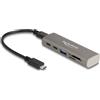 DELOCK 3 Port USB 10 Gbps Hub inkl. SD/Micro SD Card Reader