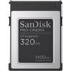 SanDisk PRO-CINEMA - Scheda di memoria flash - 320 GB - CFexpress tipo B