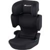 Bebeconfort Road Safe i-Size booster seat, seggiolino i-Size, installazione con cintura di sicurezza, da 3,5 anni-12 anni,15-36 kg,100-150 cm, Full Black
