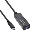 InLine Prolunga attiva InLine® USB 3.2 Gen.1, da spina USB-C a presa USB-A, 5 m