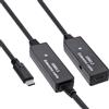 InLine Prolunga attiva InLine® USB 3.2 Gen.1, da spina USB-C a presa USB-C, 15 m