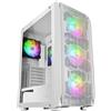 Mars Gaming Alloggiamento ATX semi-tower Mars Gaming MC-KX Bianco ARGB