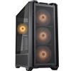 COUGAR MX600, full tower, senza alimentatore, USB/audio, ATX, 1x USB-C Gen 2, 2x USB 3.0, nero