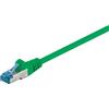 Goobay 65557 Cavo patch CAT 6A, S/FTP (PiMF), verde, 50 m - conduttore in rame (CU), guaina senza alogeni (LSZH)