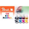 Peach PI100-471 Peach Patrone Canon GI-56 MultiPack rigenerato