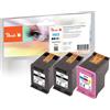 Peach Pesca PI300-1046 Pesca Patrone HP No.653 MultiPack Plus rigenerato