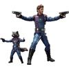 Bandai Tamashii Nations Guardiani della Galassia 3 S.H. Figuarts action figure Star Lord e Rocket Raccoon 6-15 cm