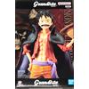 BANDAI Grandista nero | One Piece figura di Monkey D. Ruffy | 1000 Episodi | Arco Onigashima | Monkey D. Luffy | Mugiwara | Cappello di paglia | Figura da collezione