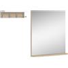 VICCO Specchio bagno Vicco Henri Bianco 50 x 51.6 cm con ripiano, Model 40821