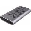 Lindy USB 3.2 Gen 2x2 Dual M.2 NVMe SSD Enclosure con funzione di clone