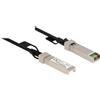 Delock - Cavo di collegamento diretto 10GBase-CU - da SFP+ (M) a SFP+ (M) - 10,0 m - 5,8 mm - biassiale - passivo - nero (84219)