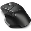 JLAB Audio JLab Epic - destro - ottico - Bluetooth + USB Type-A - 2400 DPI - nero