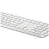 HP Tastatur+Maus 655 Set Kabellos USB-A Weiß