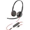 POLY Cuffie Blackwire 3225 stereo USB-A (sfuse)