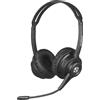 Sandberg auricolare Bluetooth ANC+ENC cuffie senza fili ad archetto musica/ogni giorno nero (126-44)