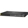 HPE Switch HPE Aruba Networking CX 6200F 24G Classe 4 PoE 4SFP+ 370 W, gestito, L3, Gigabit Ethernet (10/100/1000), Power over Ethernet (PoE), montaggio su rack, 1U