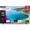 THOMSON 55 pollici (139 cm) 4K UHD Smart TV Android, Google Assistant, Wi-Fi, Dolby Digital, Bluetooth, triplo sintonizzatore, HDMI, CI+, pannello A+ - 55UA5S13