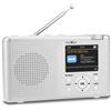 Reflexion TRA23DAB/WH Radio da tavolo DAB+, DAB, FM DAB+, FM ricaricabile Bianco