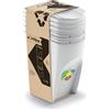 Prosperplast Contenitore per rifiuti Prosperplast SORTIBOX 3 x 35 l cenere