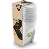 Prosperplast Portarifiuti Prosperplast SORTIBOX 4 x 35 l cenerino