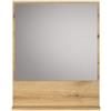 Trendteam specchio da bagno trendteam Pure Bliss Evoke rovere melaminico/ L/H/D circa 60/74/14 cm
