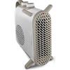 De'Longhi Stufetta Elettrica HFS70B20WH 2000W per Ambienti 60m³ Beige e Bianco