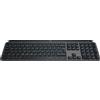 Logitech MX Keys S - Tastiera - retroilluminata - wireless - Bluetooth LE - AZERTY - Belgio - Tasto a forbice - Interruttore a chiave in grafite